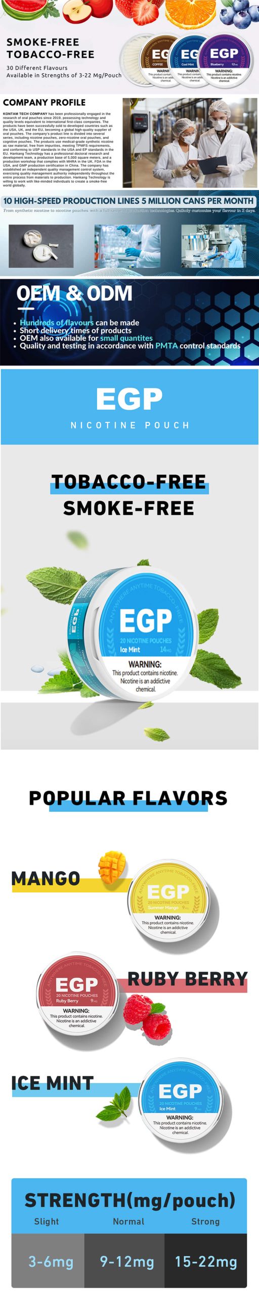 EGP Nicotina Bolsas – Premium Mayorista distribuidor | el Fabricante Oficial de Kontam Empresa de Tecnología | Distribuidor Global para los estados UNIDOS, Europa, reino unido -1-1-1-www.kontamvape.com