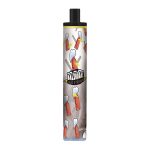 Nuevos y competitivos, estados UNIDOS China de Alta Calidad Bazooka King Pro 2000 Bocanadas Desechables Vape Dispositivo Proveedor al por mayor Fabricante de Bebida Energética