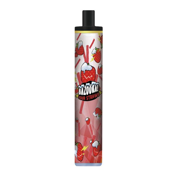 Competitive New USA China High Quality Bazooka King Pro 2000 Puffs Disposable Vape Device Wholesale Supplier Manufacturer-Strawberry Ice
