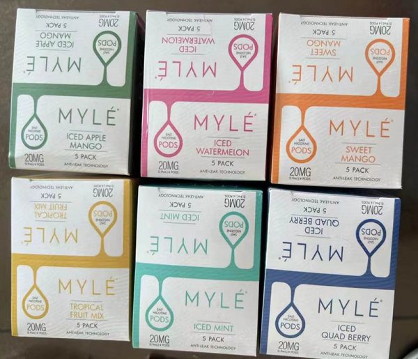 Competitive 100% Original USA China High Quality Good Price Myle Pods Bulk Wholesale Supplier-with-various-flavours-5