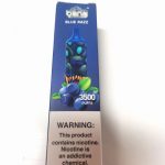 Competitive New USA China High Quality Bang Mesh Coil 3500 Puffs Disposable Vape Device Wholesale Supplier and OEM Manufacturer-Kontam-Vape-Blue-Razz