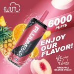 New USA China 100% Original 6000 Puffs Fluum Rechargeable Disposable E cig Vape in Coke Cola Shape Wholesale Supplier and OEM Manufacturer-Various-Pineapple-Orange-Peach-kontamvape.com