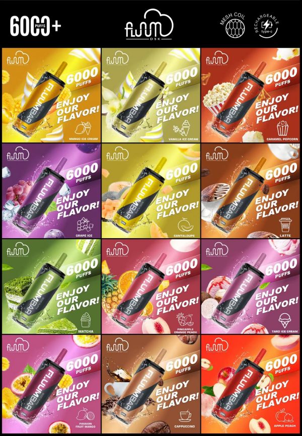 New USA China 100% Original 6000 Puffs Fluum Rechargeable Disposable E cig Vape in Coke Cola Shape Wholesale Supplier and OEM Manufacturer-Various-Flavours-2-kontamvape.com