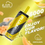 New USA China 100% Original 6000 Puffs Fluum Rechargeable Disposable E cig Vape in Coke Cola Shape Wholesale Supplier and OEM Manufacturer-Cantaloupe-kontamvape.com