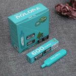 Original High Quality USA China Europe TPD Compliant Doloda Portable Slim Suck Bar Mesh Coil 600 Puffs Disposable E Cig Vape Device Wholesale Supplier and OEM Manufacturer-Blue-Mint-Ice-2-Kontamvape.com
