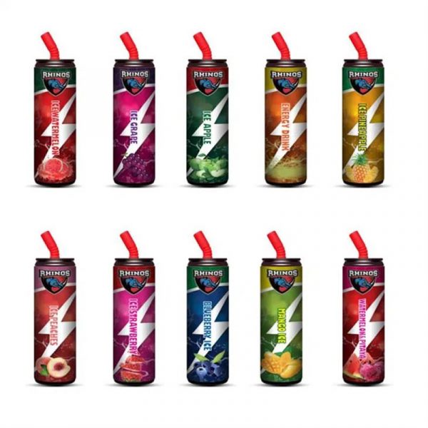 Competitiva EEUU China Original, Genuina de Alta Calidad, el Mejor Precio Recargable de RINOCERONTES 6000 Bocanadas en Diferentes Flavours-kontamvape.com