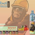 Конкурентоспособный США Китай Оригинальный Подлинный Перезаряжаемый Регулируемый Воздушный Поток RANDM TORNADO 7000 Затяжек Оптовый Поставщик и OEM Manufacturer-Banana-Gummy-Bear-kontamvape.com