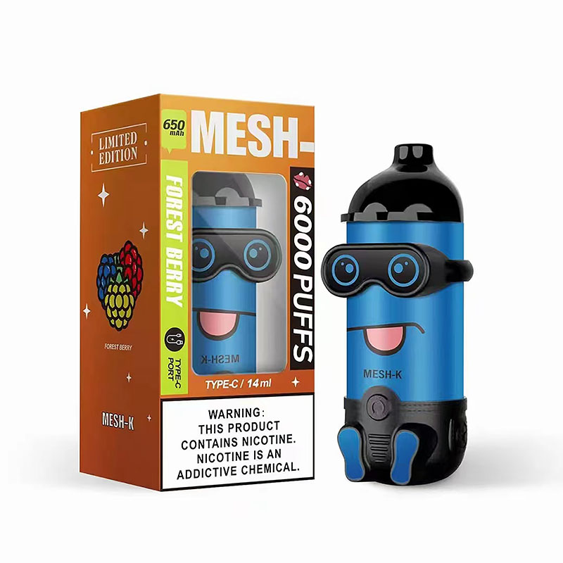 Forest Berry-Rechargeable-Minions-Mesh-K-6000 Puffs Disposable Ecig-kontamvape.com