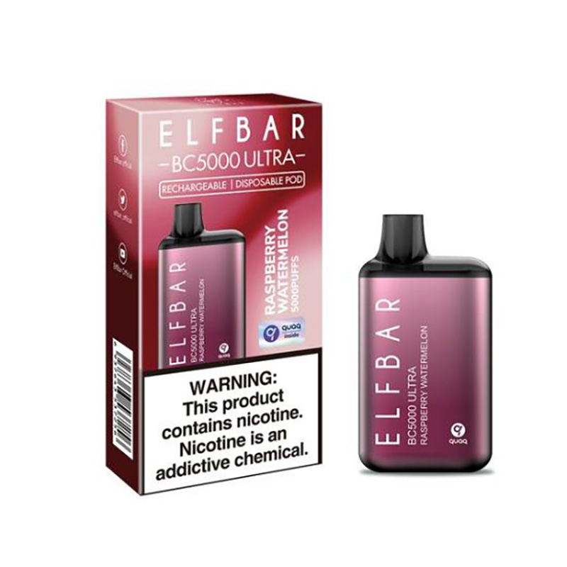 Competitive New USA China Competitive Elf Bar BC5000 ULTRA QUAQ 5000 Puffs Disposable Vape Device Wholesale Supplier Manufacturer-kontamvape.com-5