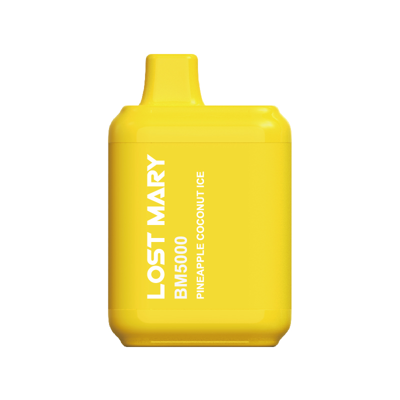 Competitive New USA China Competitive Lost Mary BM5000 5000 Puffs Bulk Disposable Vape Device Wholesale Supplier Manufacturer-Pineapple-Coconut-Ice-www.kontamvape.com