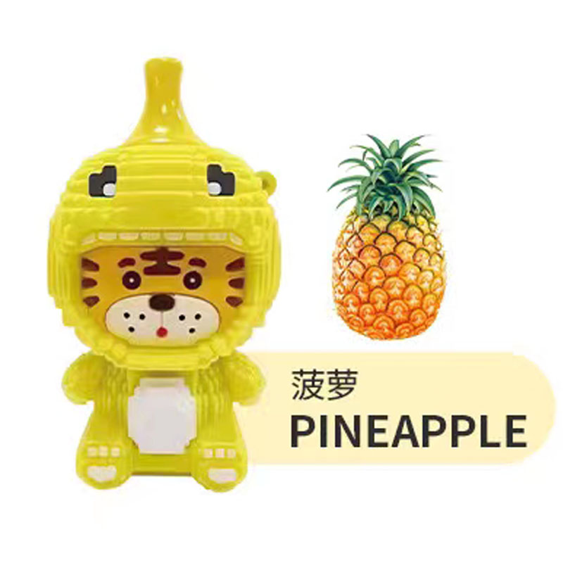 Competitive New USA China Southeastern Asia 100% Original Tiger Cartoon 8000 Puffs Disposable Ecigs Atomizer Vape Device Bulk Wholesale Supplier Manufacturer-Pineapple-kontamvape.com