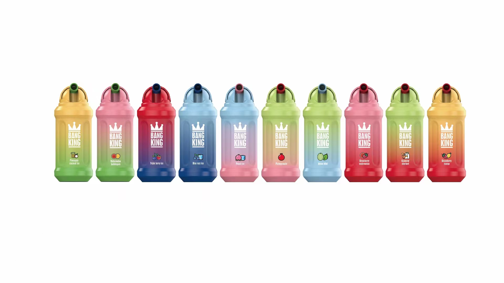 Competitive New USA China High Quality Bang King 12000 Puffs Disposable Vape Device E-Cigarette Wholesale Supplier and OEM Genuine Manufacturer-All-flavours-www.kontamvape.com