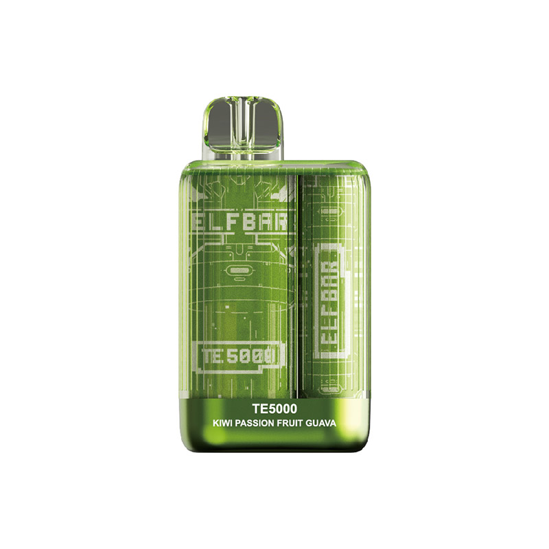 Competitive-New-USA-China-High-Quality-Elf-Bar-TE5000-5000-Puffs-Disposable-Vape-Device-E-Cigarette-Wholesale-Supplier-and-OEM-Manufacturer-Kiwi-Passion-Fruit-Guava-www.kontamvape.com