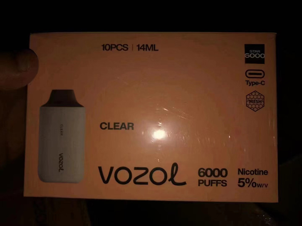 China Middle East High Quality Rechargeable Vozol Star 6000 Puffs Disposable Vape Device E-Cigarette Wholesale Supplier and OEM ODM Manufacturer-Clear-2-www.kontamvape.com