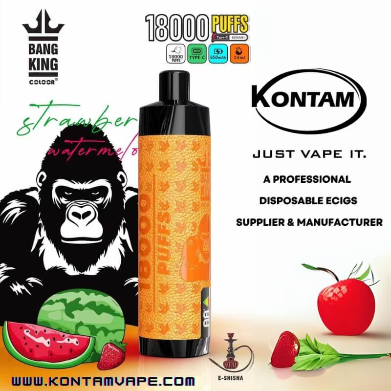 Nueva Europa, estados UNIDOS reino unido China de Alta Calidad Original Bang King E-Shisha 18000 con Grandes Nubes de Pantalla y Pantalla Desechables Vape Dispositivo E-Cigarette-all-flavours-6-www.kontamvape.com
