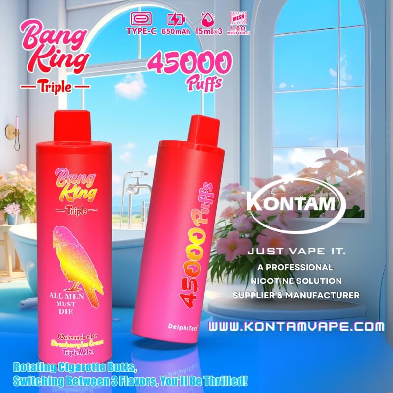 El Sabor De La Gama – Bang King Triple Sabores 45000 Bocanadas Vape