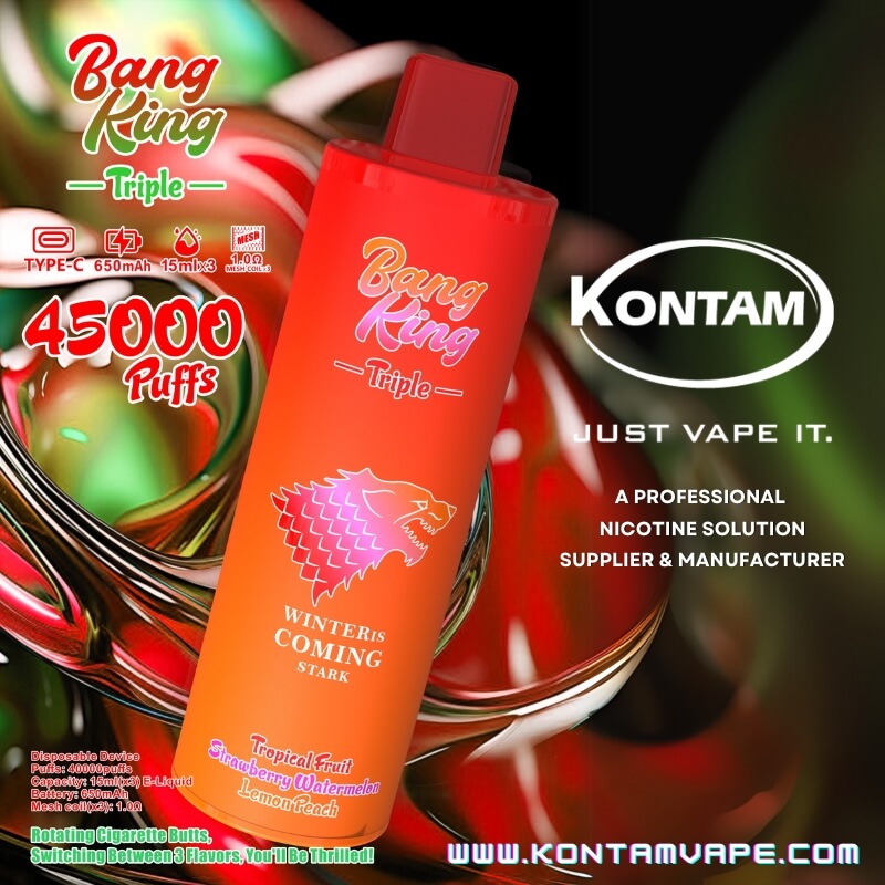 El Estilo De Vida De La Escena 1 – Bang King Triple Sabores 45000 Bocanadas Vape