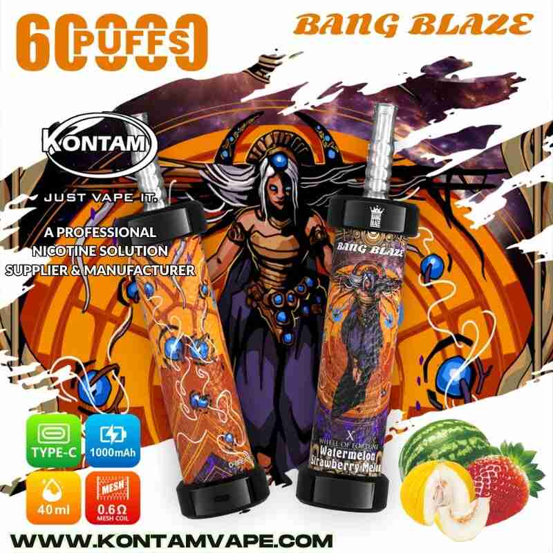 Bang Blaze 60K Sopros – Melancia, Morango, Melão Sabor