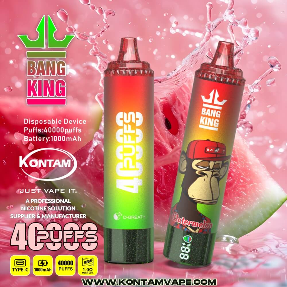 Bang King 40K Sandía Vape – Kontam Tech Fabricante